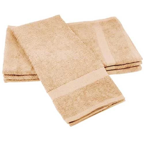 12x12 Ecru Wash Cloths (100% Cotton) - Image 1