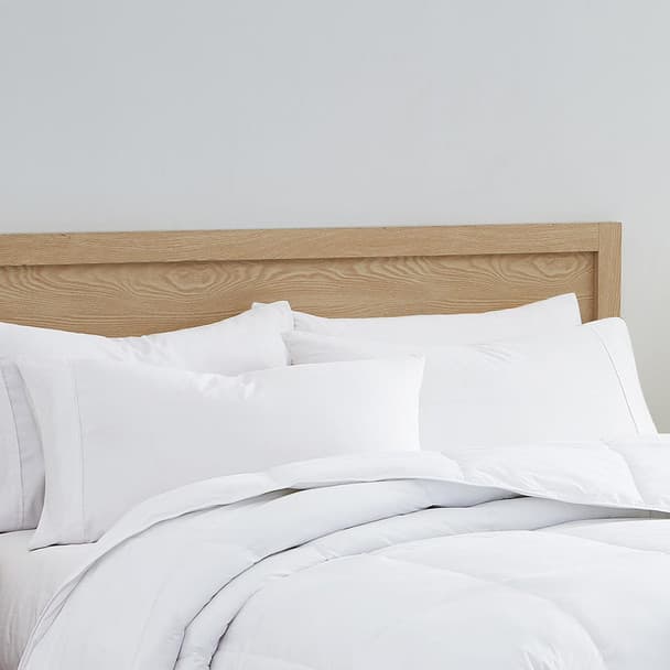 MicroLoft Gel Pillow - Fine Denier Down Alternative - Medium/Firm Support
