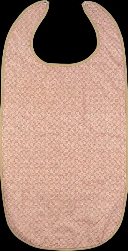 Checkmate Polyester Quilted Bib with Snap - Image 1