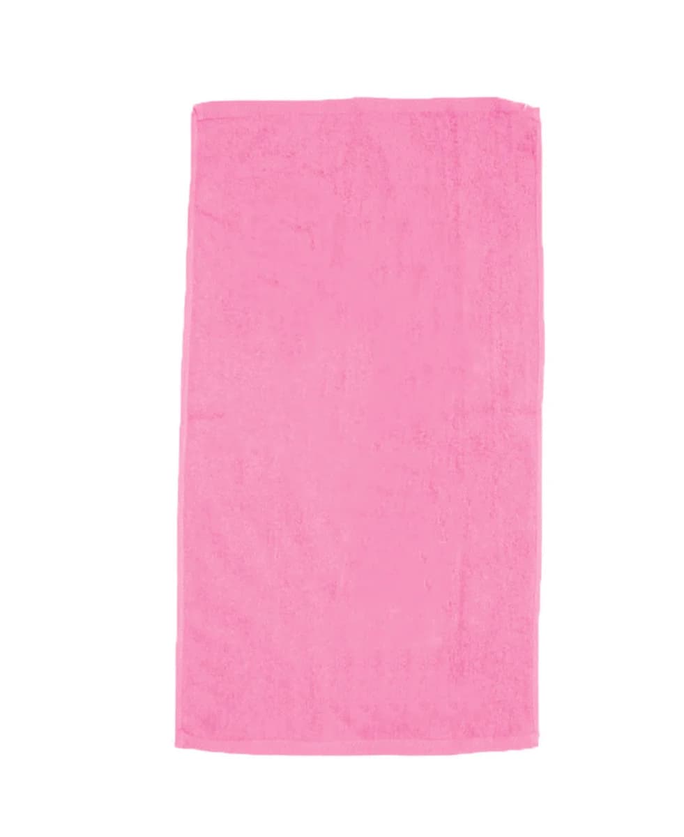30x60 Velour Beach Towels Pink Color - Image 1