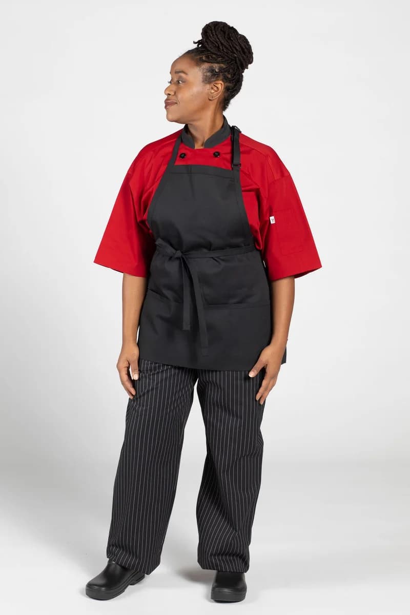 Adjustable Pocket Bib Apron - Image 1