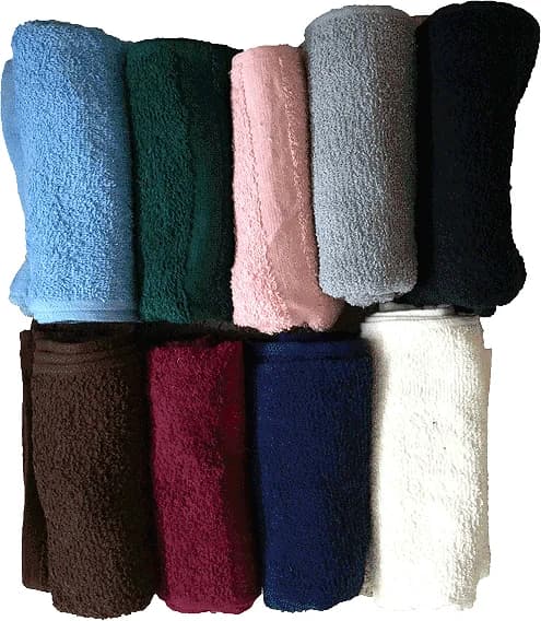 12x12 Navy Blue Wash Cloths (100% Cotton) - Image 1