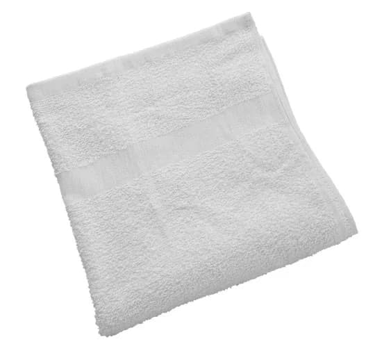 20x40 White Bath Towels 100% Cotton - Image 1